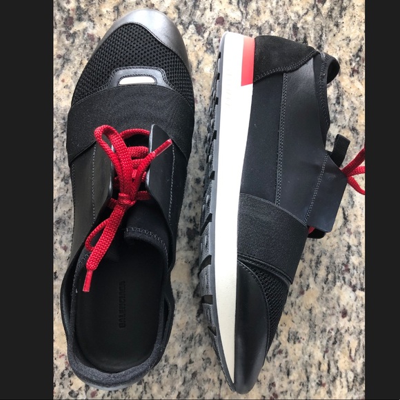 **SOLD**Balenciaga Men’s Race Runner Sneaker US 10 - Picture 2 of 8